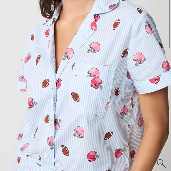 Jcrew football pj set - Picture 2 of 4